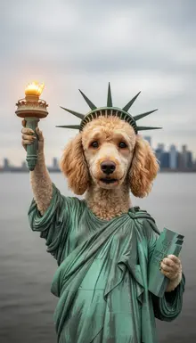 AI-Poodle 609 poodle dog