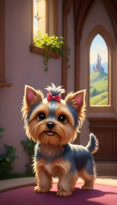 AI-Yorkshire Terrier 396 yorkshire terrier dog