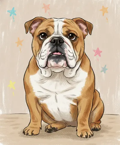 AI-Bulldog 744 bulldog dog