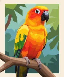 AI-Conure 162 conure bird