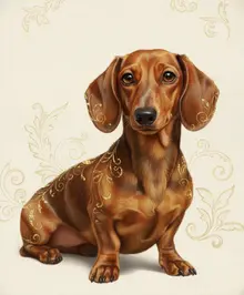 AI-Dachshund 846 dachshund dog