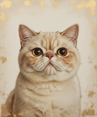 AI-Exotic Shorthair 239 exotic shorthair cat