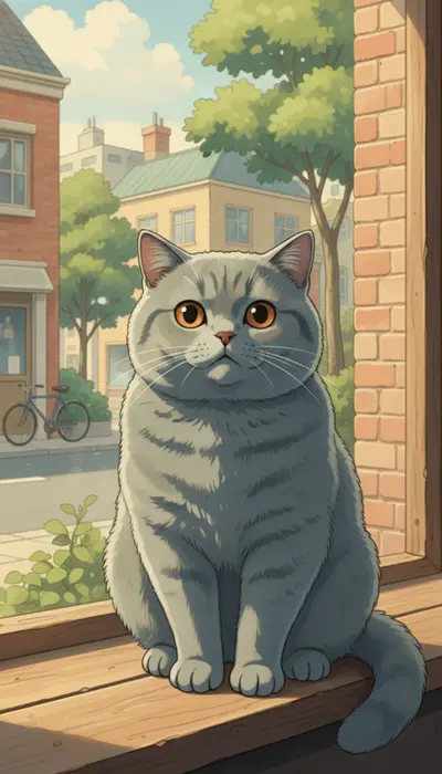 AI-British Shorthair 942 british shorthair cat