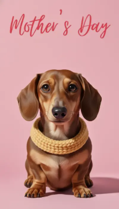 AI-Dachshund 586 dachshund dog