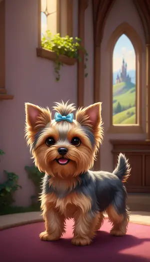 AI-Yorkshire Terrier 319 dog