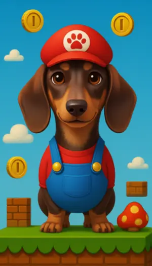 AI-Dachshund 502 dog