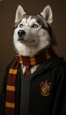 AI-Husky 711 husky dog