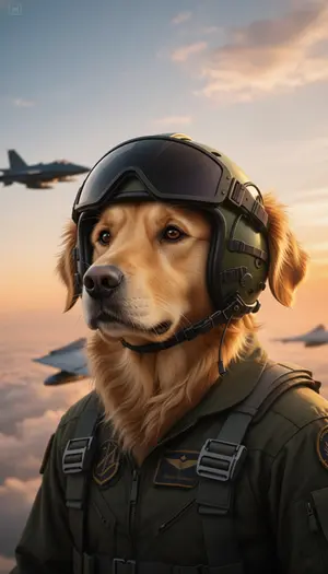 AI-Golden Retriever 590 dog