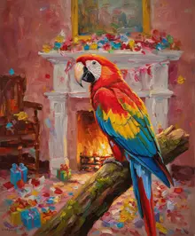 AI-Macaw 267 macaw bird