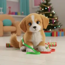 AI-Dachshund 328 dog christmas