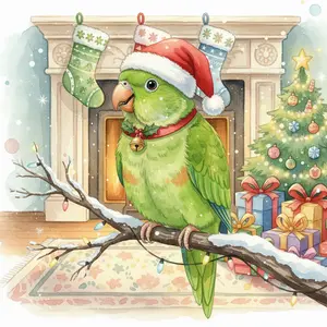 Christmas Cockatoo 178 christmas