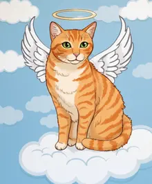 AI-Yoyo orange tabby cat