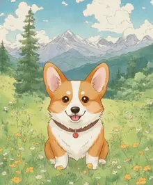 AI-Buddy corgi dog